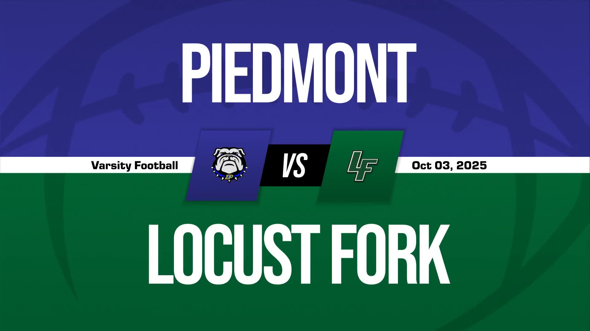 Football Game Preview: Piedmont Bulldogs vs. Gordo Green Wave + How To Watch