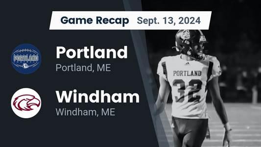 Football Recap: Windham Falls Short Against Ranked Portland