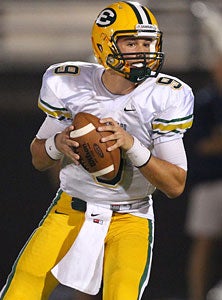 Ryan Fallon finished with 115 passingyards for St. Edward.