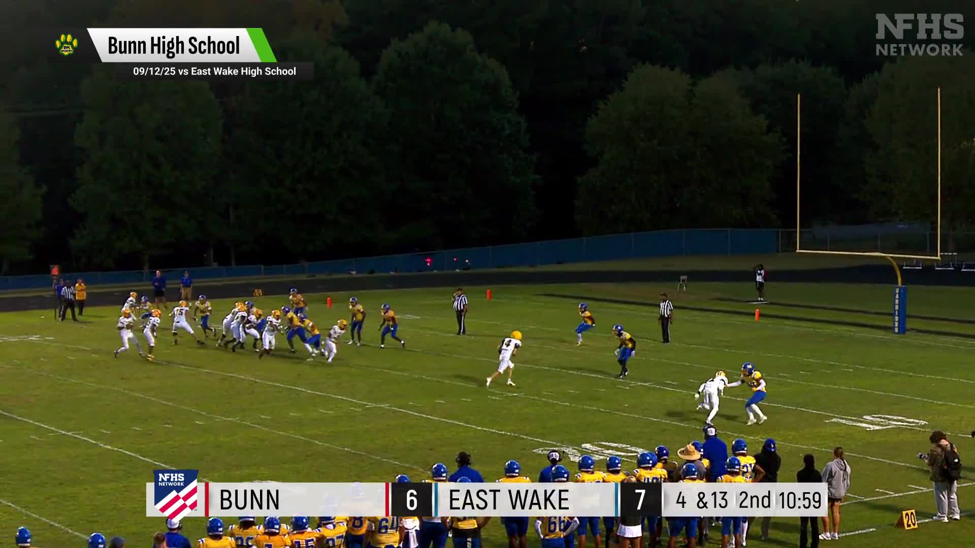 Football Recap: Bunn Extends Winning Streak to Five + How To Watch