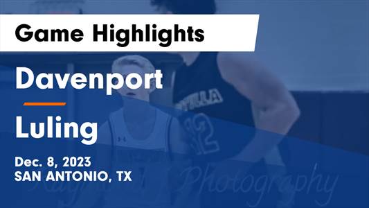 Luling vs. Prairie Lea