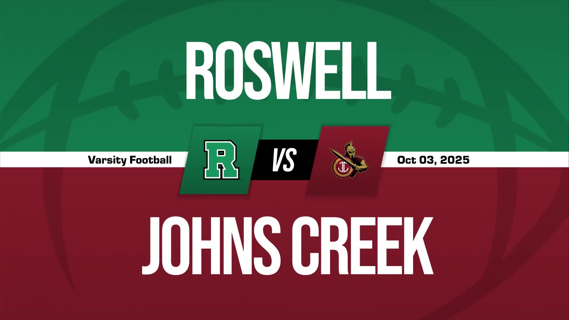 Football Game Preview: Johns Creek Gladiators vs. Milton Eagles + How To Watch