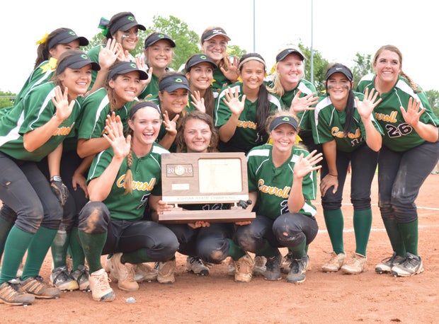 Have a look at the new No. 1 softball team in the nation: Bishop Carroll High of Wichita, Kan.