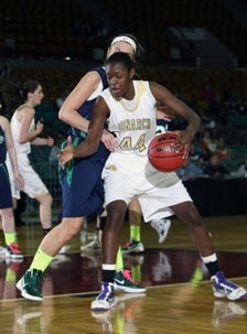 Monarch's Alexus Johnson.