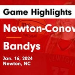 Newton-Conover's loss ends three-game winning streak on the road