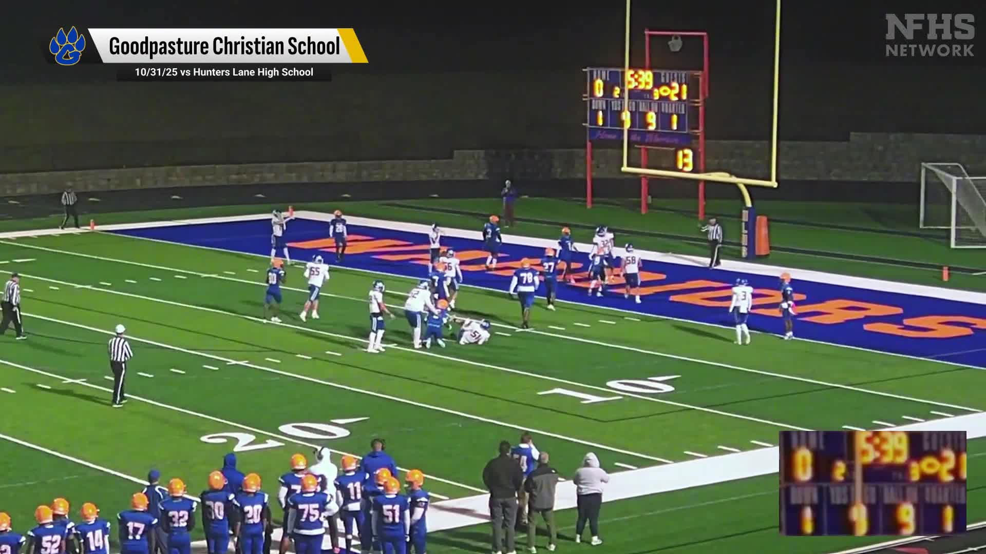 Football Recap: Chase Angell's Big Game Can't Quite Lead Goodpasture Christian over Christian Academy of Knoxville + How To Watch