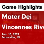 Basketball Game Recap: Evansville Mater Dei Wildcats vs. Evansville Central Bears