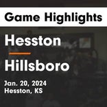 Hillsboro wins going away against Moundridge