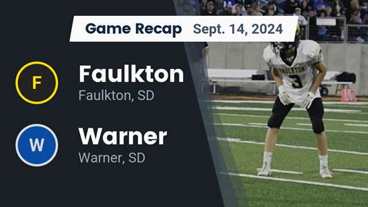 Football Game Preview: Warner Monarchs vs. Gayville-Volin Raider