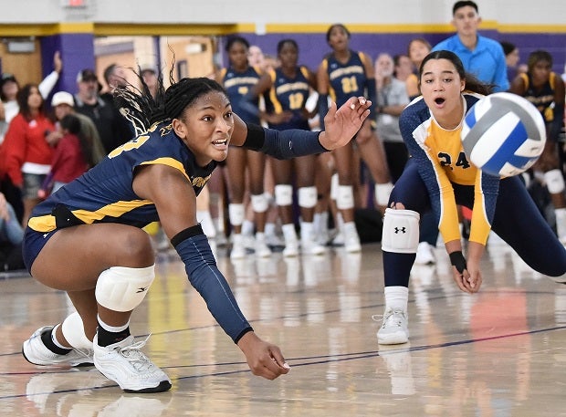 Prestonwood Christian opens the 2024 season at No. 1 in the MaxPreps Top 25 high school volleyball rankings. Led by Texas commit Macaria Spears, the Lions won the TAPPS 6A title last season and finished No. 4 in the rankings. (Photo: Jann Hendry)