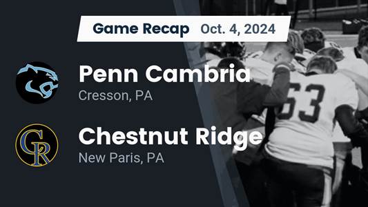 Football Recap: Penn Cambria Skates Past Bellwood-Antis with Ease