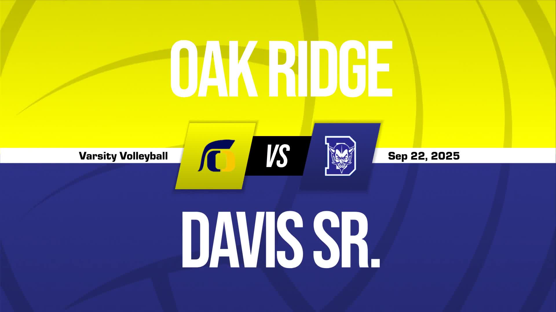 Volleyball Recap: Davis Sr. Takes a Loss