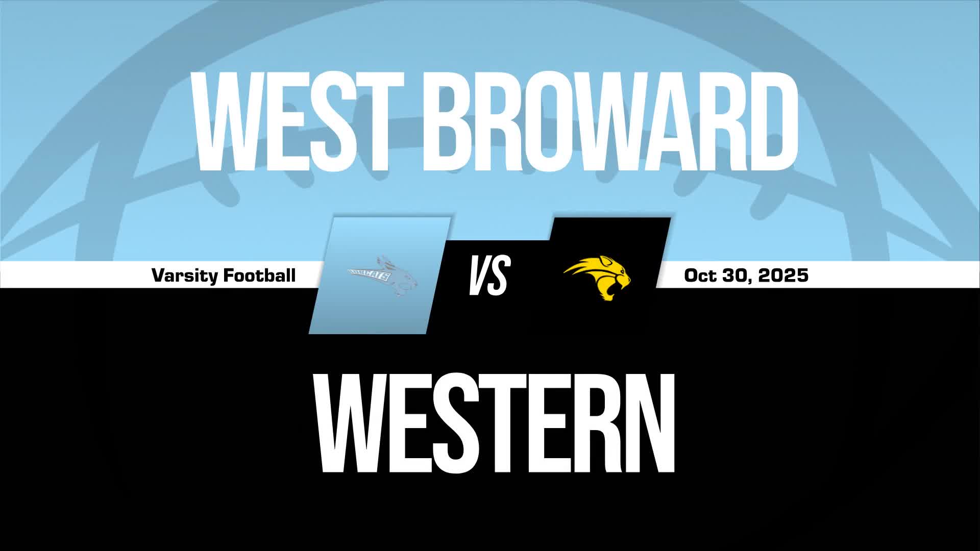 Football Game Preview: West Broward Bobcats vs. Buchholz Bobcats + How To Watch
