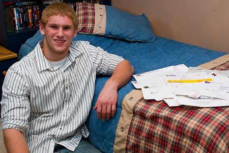 Over the next two years Braden Smith might need to spend more time sorting mail than lifting weights. 