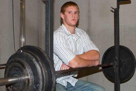 Weight-training is part of Braden Smith's life much like eating and sleeping. 