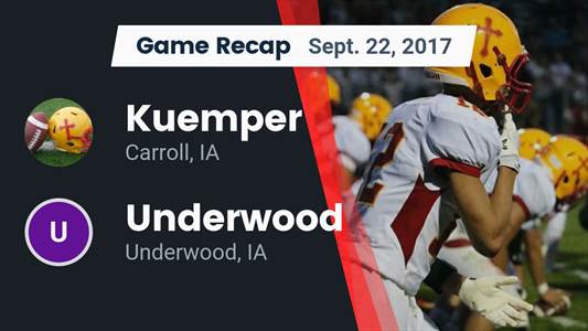 Football Game Preview: Shenandoah vs. Kuemper