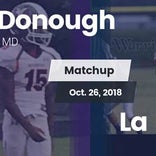 Football Game Recap: McDonough vs. La Plata