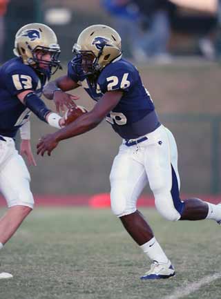 Sanders has been a part of the varsity program allfour years of high school.