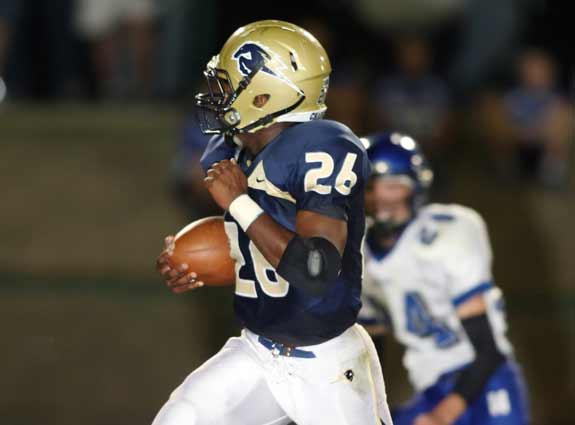 Barry J. Sanders has the same name as his Hall-of-Fame father but isn't named Barry Sanders Jr. The name obviously is a magnet for notice — but the talent grabs attention just as much.