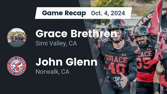 Football Recap: Glenn Comes Up Short