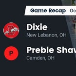 Football Game Recap: Dixie Greyhounds vs. Preble Shawnee Arrows