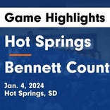 Basketball Game Recap: Bennett County Warriors vs. Cheyenne-Eagle Butte Braves