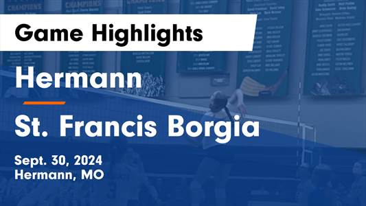 Volleyball Game Preview: Hermann Bearcats vs. St. Francis Borgia Knights