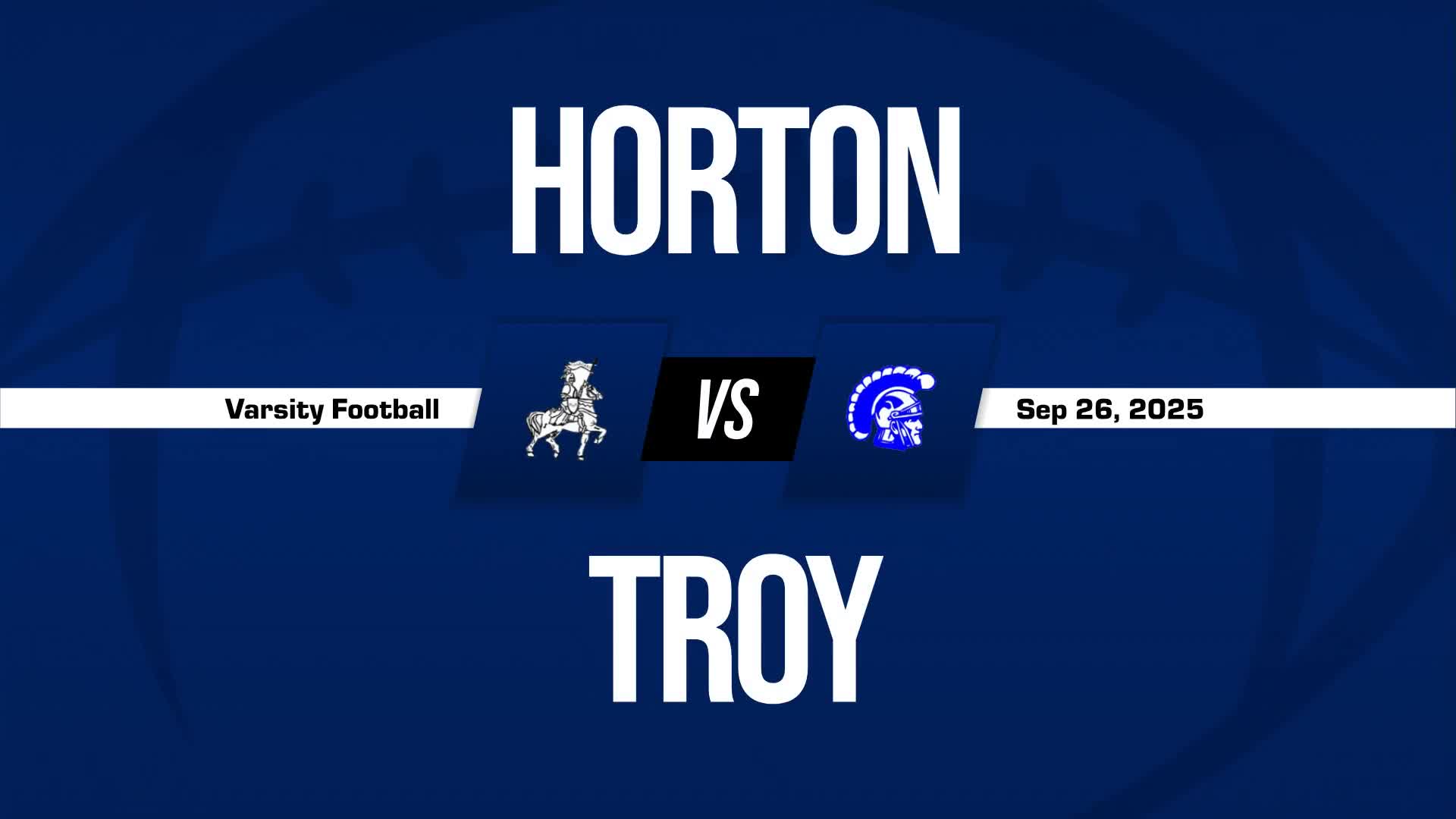 Football Game Preview: Horton Chargers vs. Doniphan West Mustangs + How To Watch