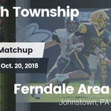 Football Game Recap: Ferndale vs. Conemaugh Township