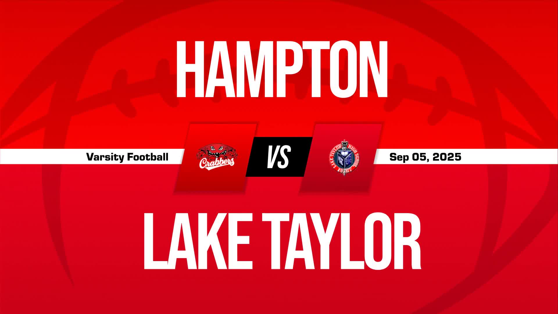 Football Recap: Hampton Piles Up the Points Against Woodside