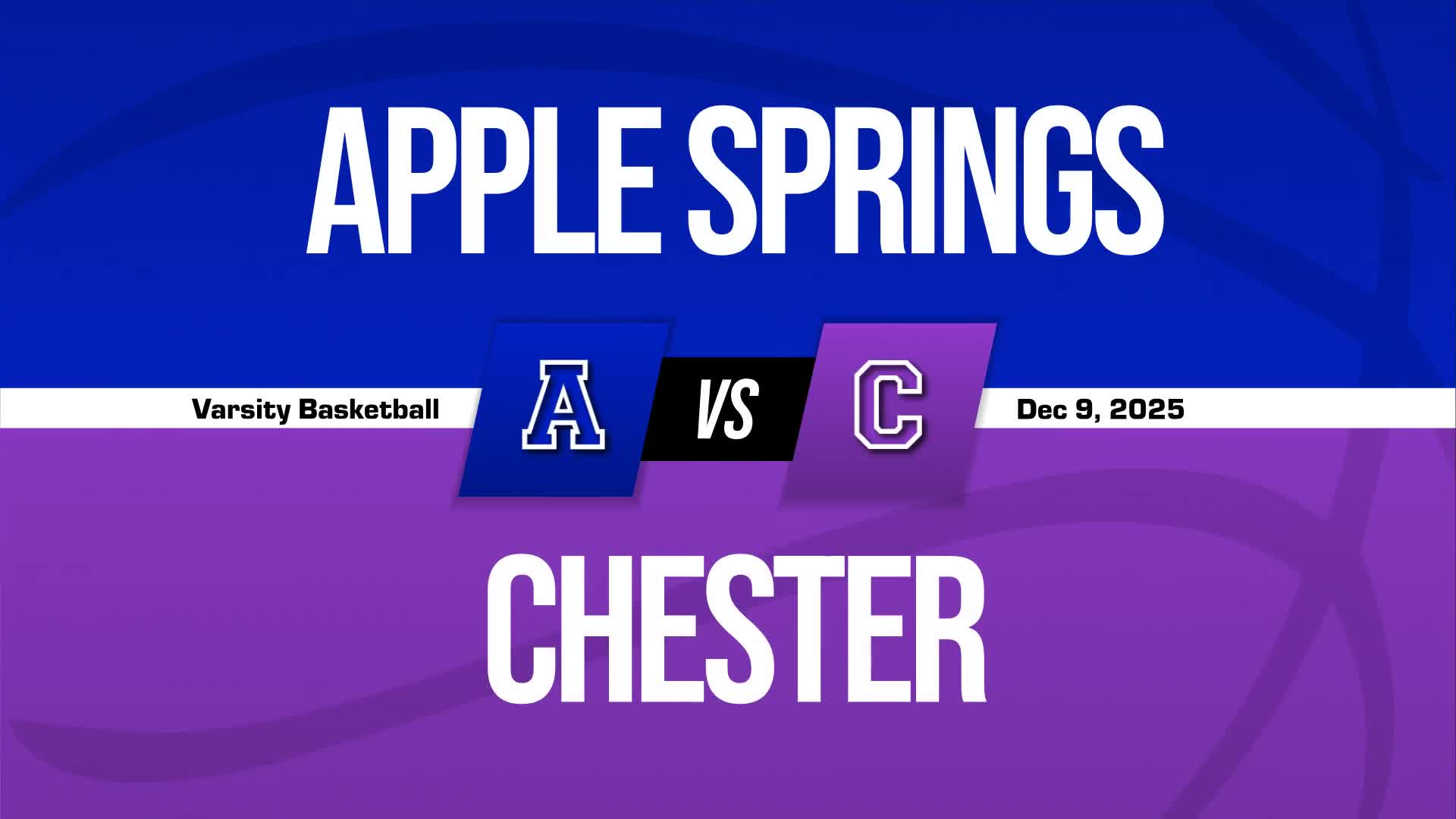 Basketball Recap: Apple Springs Sets Scoring Season-High Against Chester
