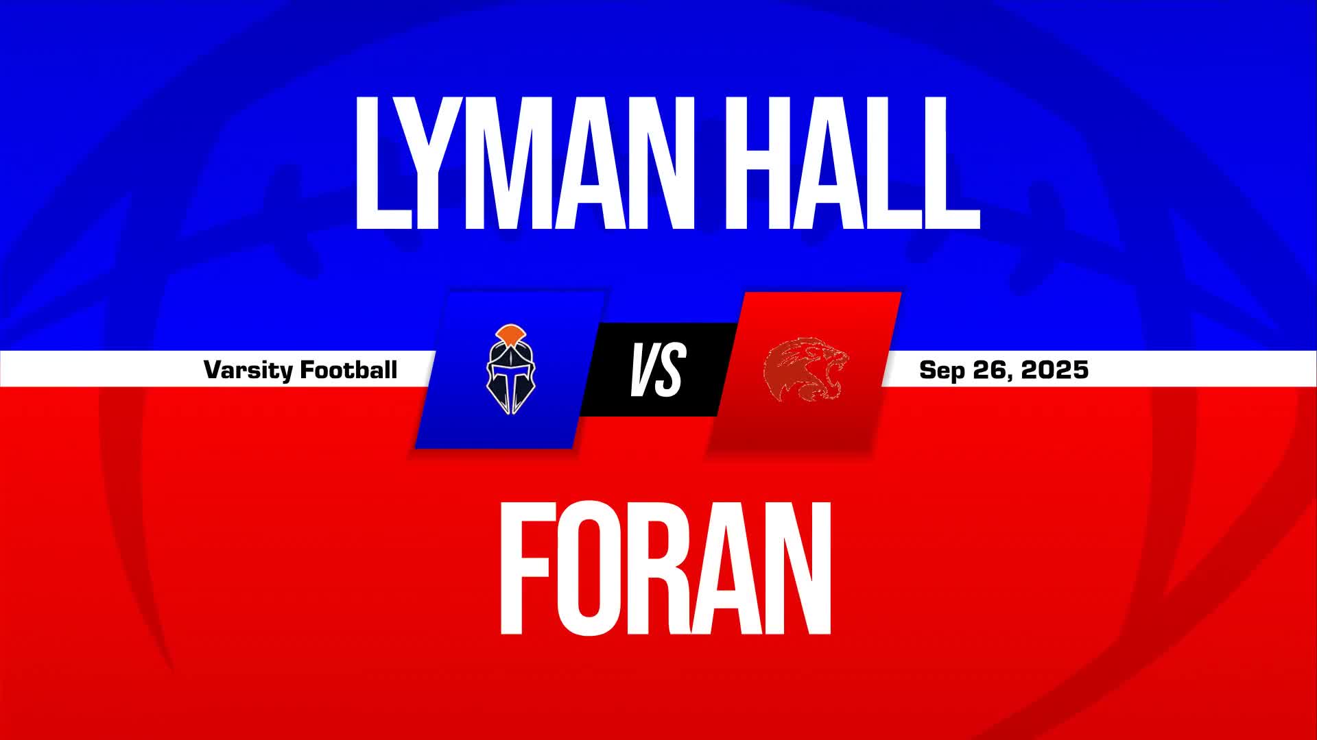 Football Recap: Make It Three in a Row for Lyman Hall