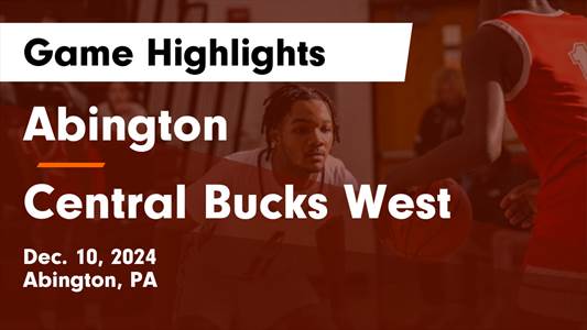 Basketball Recap: Central Bucks West Find Success
