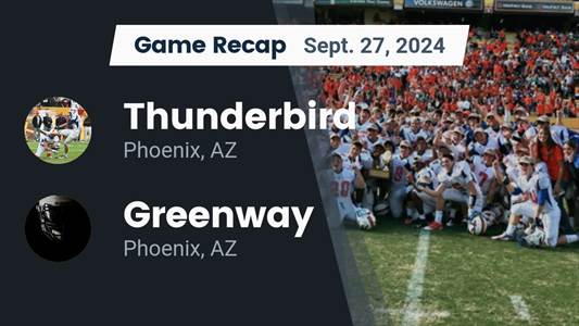 Football Recap: Thunderbird Piles Up the Points Against Lake Hav