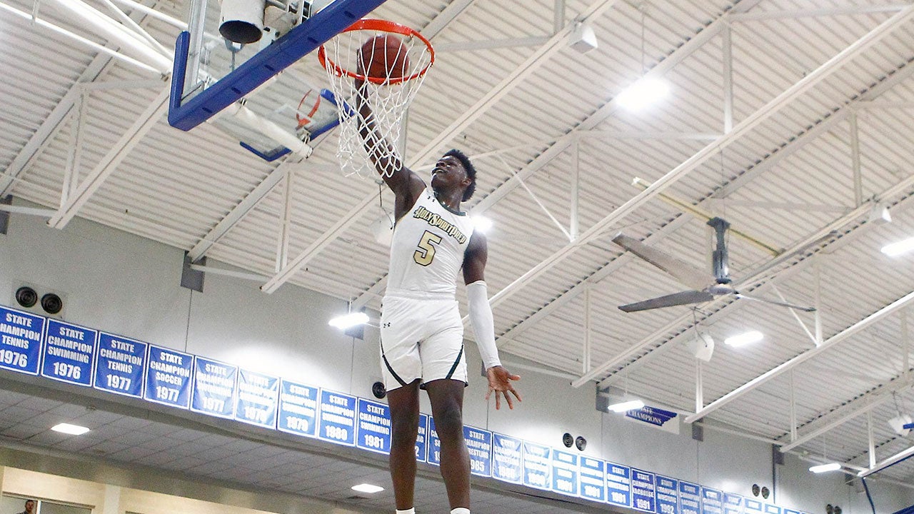 Photos: Projected NBA Draft Lottery pick Anthony Edwards in high school