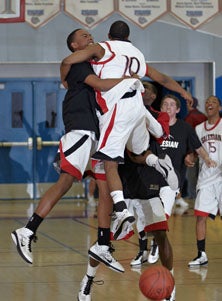After a half-season of turmoil,
Salesian enjoyed its second
NorCal title in three years.