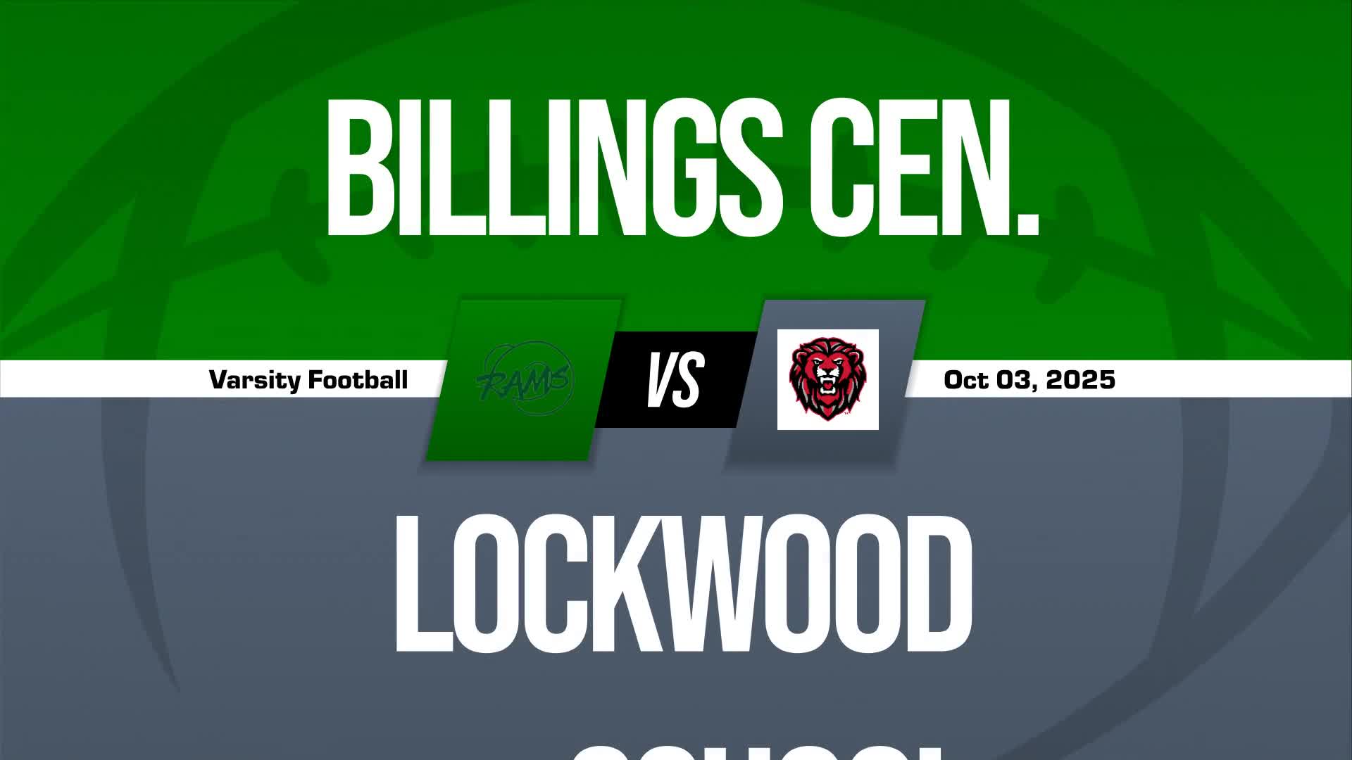 Football Game Preview: Billings Central Catholic Rams vs. Hardin