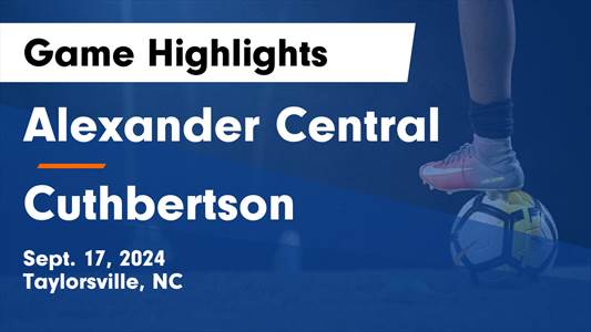 Soccer Game Preview: Cuthbertson vs. Weddington