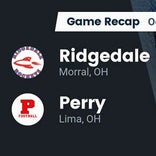 Football Game Recap: Perry Commodores vs. Ridgedale Rockets