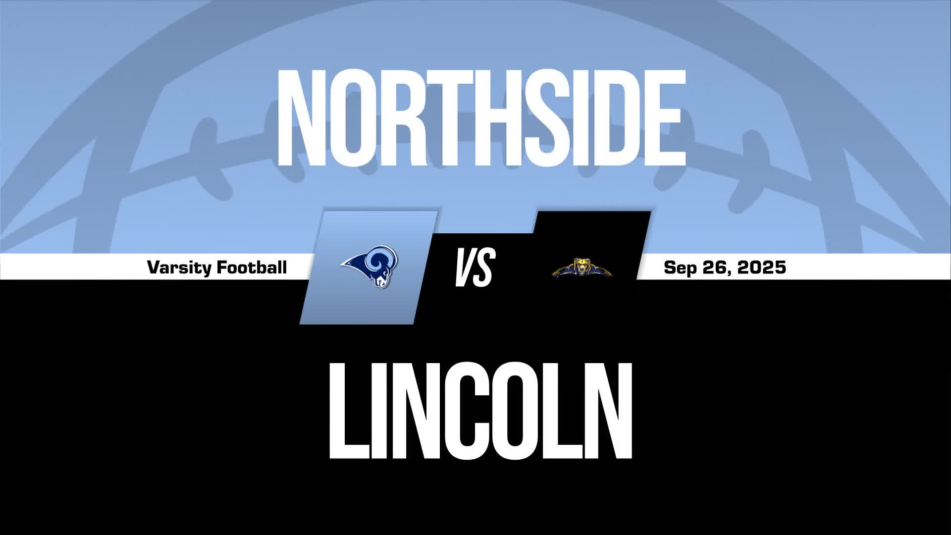 Football Game Preview: Northside Rams vs. Jemison Panthers + How To Watch