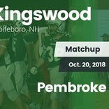 Football Game Recap: Kingswood vs. Pembroke