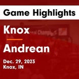 Basketball Game Recap: Knox Redskins vs. Northridge Raiders