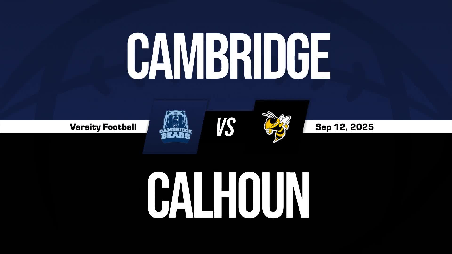 Football Recap: Calhoun's Loss Ends Seven-Game Winning Streak at