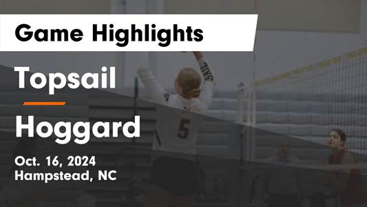 Volleyball Recap: Topsail's  Win  on Tuesday Extends Winning Streak to 15