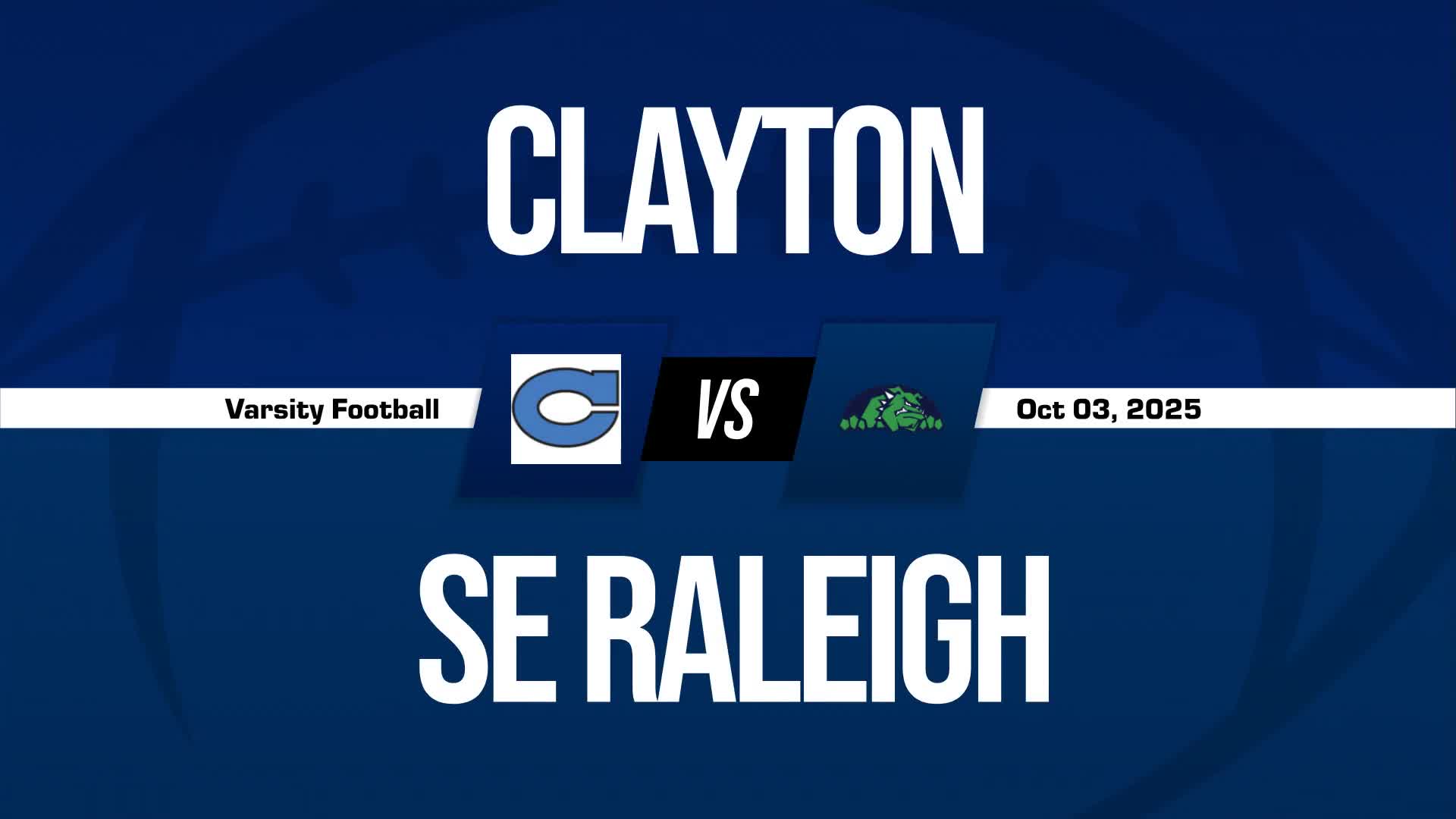 Football Recap: Clayton Skates Past South Garner with Ease