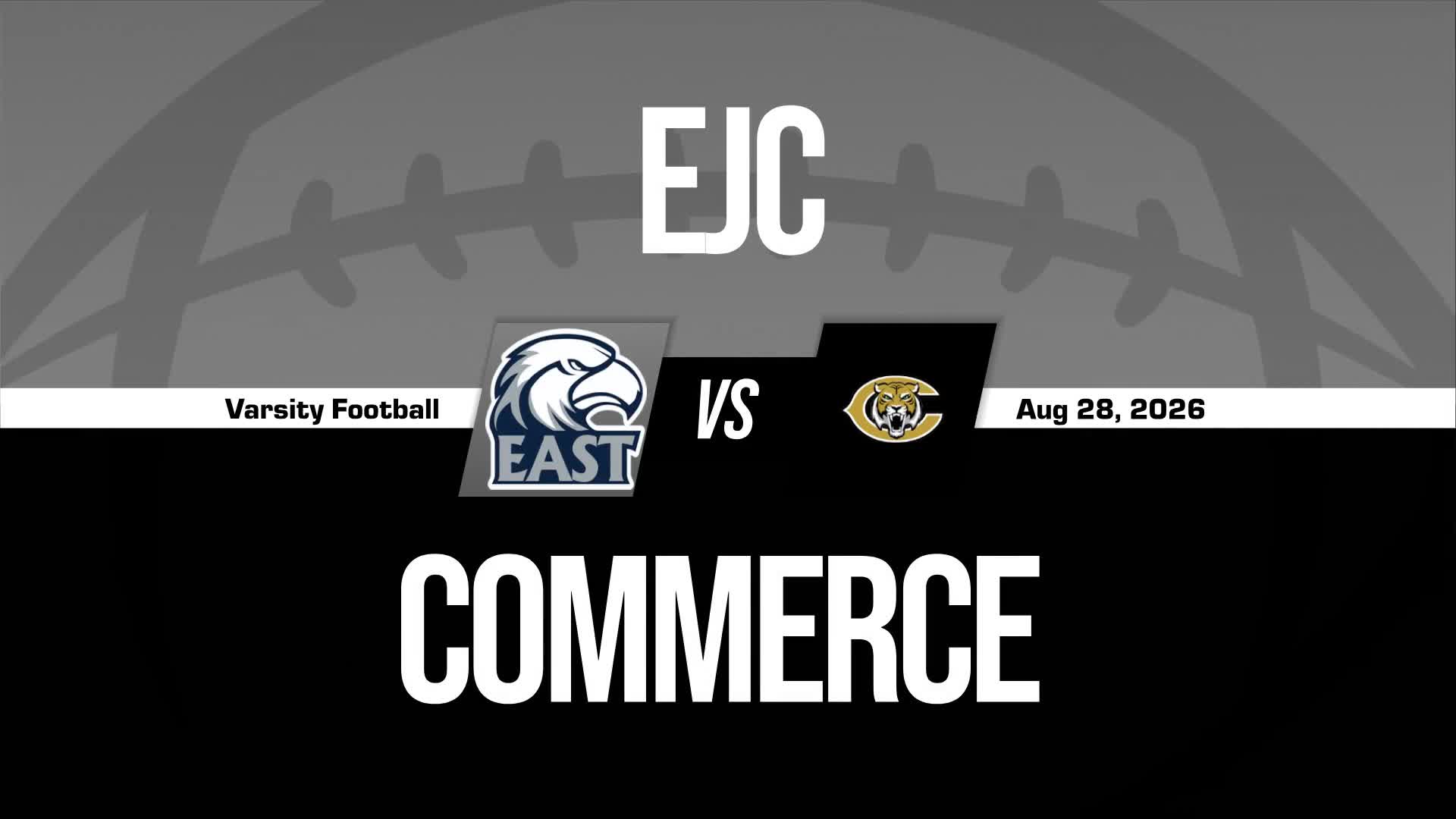 Football Recap: East Jackson Undone by a Late Commerce Comeback