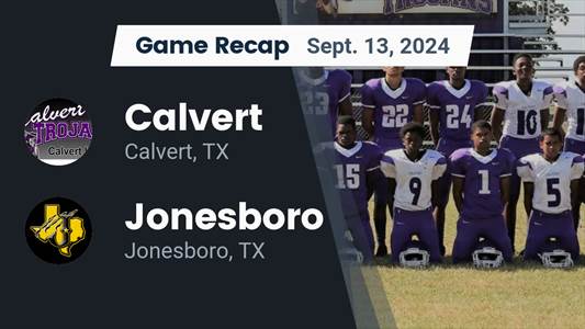 Football Game Preview: Calvert Plays at Home