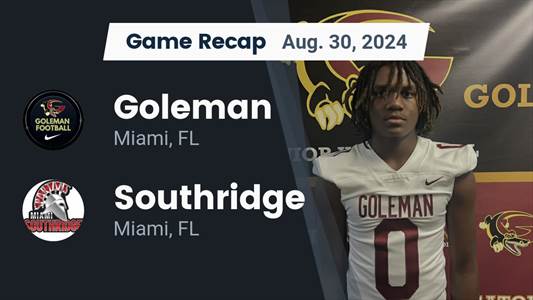 Football Game Preview: Goleman Plays at Home