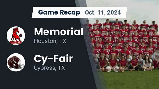 Football Game Preview: Memorial Mustangs vs. Cypress Creek Couga