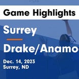 Basketball Game Recap: Drake/Anamoose Raiders vs. Harvey Hornets